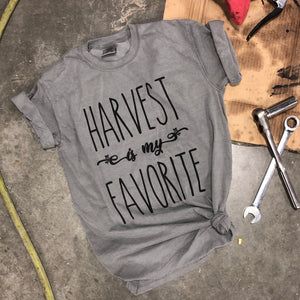 Harvest is My Favorite - Gray