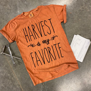 Harvest is My Favorite - Burnt Orange